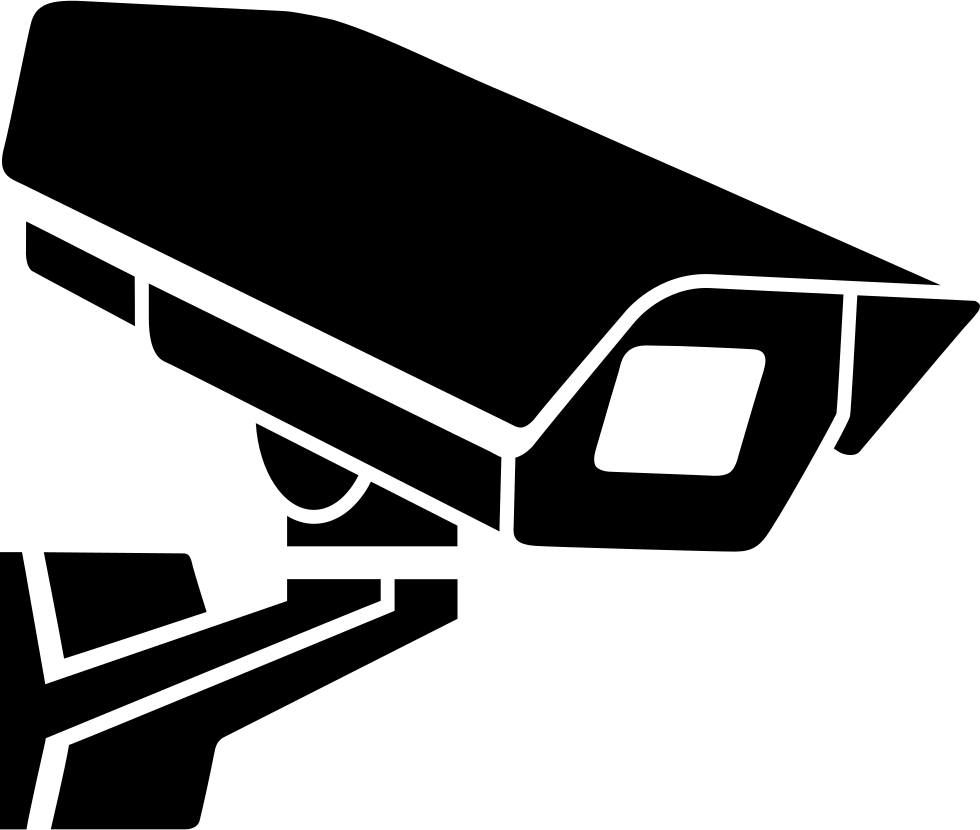 CCTV security camera icon